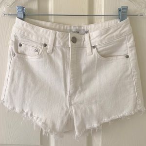 Talula High Waisted Denim Shorts